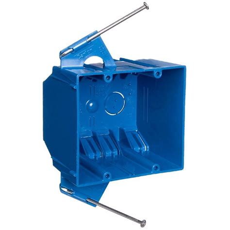 2-gang electrical box cad|shallow 2 gang outlet box.